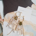 オリーブ＊2way フープ ピアス&イヤリング 