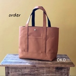 【k様専用】帆布トートバッグMプラス order作品