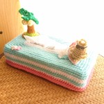 ※こはくママ様専用商品です(サーファーうさぎさんのティッシュケース)