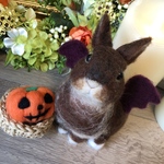 羊毛フェルト ハロウィンコスプレ うさぎ
