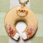 【再販】ナマケモノドーナツ🍩ボールチェーン