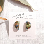 half moon design**BLUE／ピアス