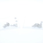【極小】　丸カン3ｍｍ　径線0.5ｍｍ　シルバー　40個