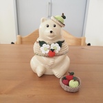 しろくま貯金箱用 りんごセット