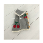 an＊様専用お買い物ページ　Cherry cardigan (わんちゃんセーター)
