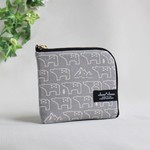 L字ファスナー ミニ財布 　くまくま・コンパクト