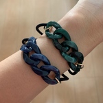 選べるカラーアクリルチェーンゴム