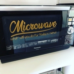 電子レンジ◡̈⃝︎⋆︎*ステッカー