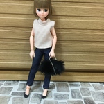 リカちゃん ファーバッグ