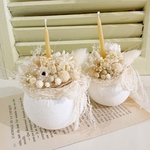 ＊Beeswax candle arrangement＊小