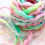 ファンシーグラデーション手染め♡ふわぷくスラブ30g