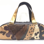 ホリゾントバッグ(ドットフラワー)