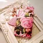 iPhone5用ケース+スマホ用ピアスセット