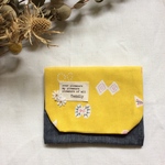 移動ポケット♪   【イエローちょうちょ柄】