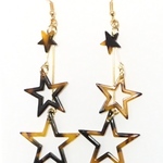  🌟べっ甲の星のピアス