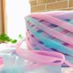 手染め♡チュチュヤーン♡ピンクブルー60g