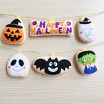 ◆ハロウィンオーナメント◆フェルト   かぼちゃ ガーランド