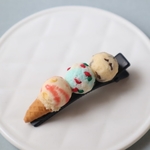 アイスクリーム(トリプル) ヘアクリップ