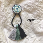 No.29 ポーリッシュおめかしタッセルヘアゴム