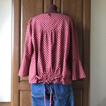 sale　バックリボン　フレア袖チュニック