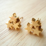 【再販】三ツ星ピアス