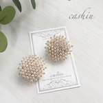 つぶつぶパールのイヤリング