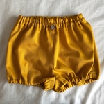 ツイルかぼちゃパンツマスタード ベビー