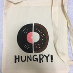 【手刷りの1点モノ！！】レコードショルダーバッグ トートバッグ　