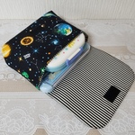 大きめ横入れお弁当袋_SPACE TRAVEL