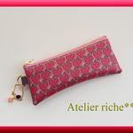 ◇◆Special Price◆◇　★LIBERTY　Heart Canopy 　ハート・キャノピー 　１Ｐ　ビニコのmini×3ポーチ　コインケース、キーケースに♪