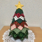 27㎝☆布のクリスマスツリー☆A