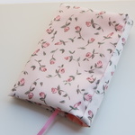 【試作品】LIBERTY　Floating Flora　フローティング・フローラ　J19B　背表紙補強タイプ　手帳(A6サイズ対応)カバー&　文庫本サイズカバー　兼用タイプ◆ほぼ日手帳にも