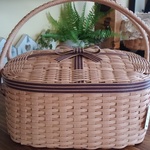 【kawaguchikoさまオーダー作品】リボンのちょこ♡しあバスケット