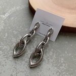 インポート シルバーチェーンピアス＊シルバーピアス