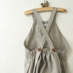 おしりぷっくりサロペット＊サンドベージュ＊90