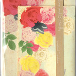 薔薇と蝶のレターセット