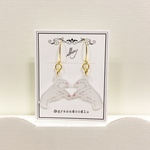 【受注生産】手フェチに捧げるピアス 指ハート