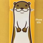 iPhone6/6sケース カワウソ1匹 