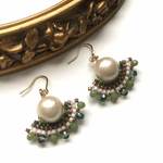 NEW♡cottonpearl × beads（khaki）