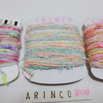 102☆引き揃え糸☆ペラコーン3個セット☆手染め糸☆ラッピング☆arinco