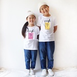 (size80~120)名前入りTシャツ【ジュース】再販10