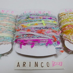 108☆引き揃え糸☆ペラコーン3個セット☆手染め糸☆ラッピング☆arinco