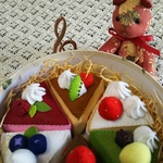 【キョコタン様専用】ケーキ☆フェルト・おままごと