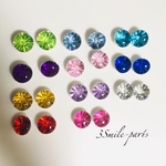 button#27 クリアカラー 2個ずつ22pcs