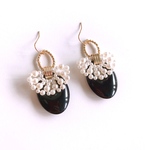 pearl black＊ピアス