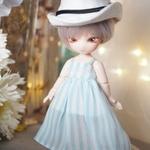 オビツ11　サマーワンピース　水色