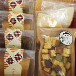 20％引き！！焼菓子詰合せ化粧箱（ｶｯﾄｶｽﾃﾗ5個、ｶｽﾃﾗﾗｽｸ、ﾘｰﾌﾊﾟｲ5枚）