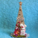 ハッピークリスマス　ゆきうさちゃんツリー