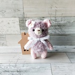 クリクリパープルピンクBear①