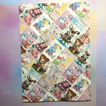 デザインペーパー♡レトロアニマル Babyだらけ♡♡  A4サイズ    縦横OK  ♡10枚セット  